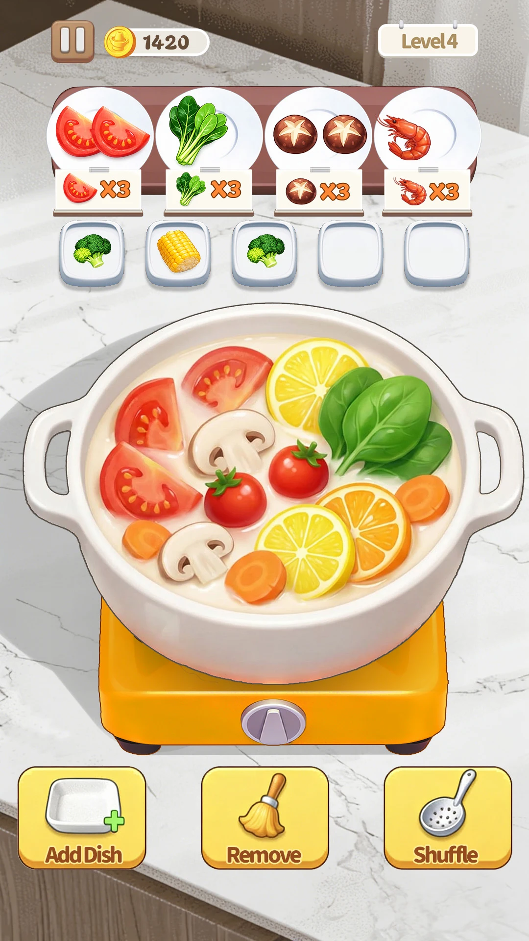 HotPot Master: Food Puzzle screenshot